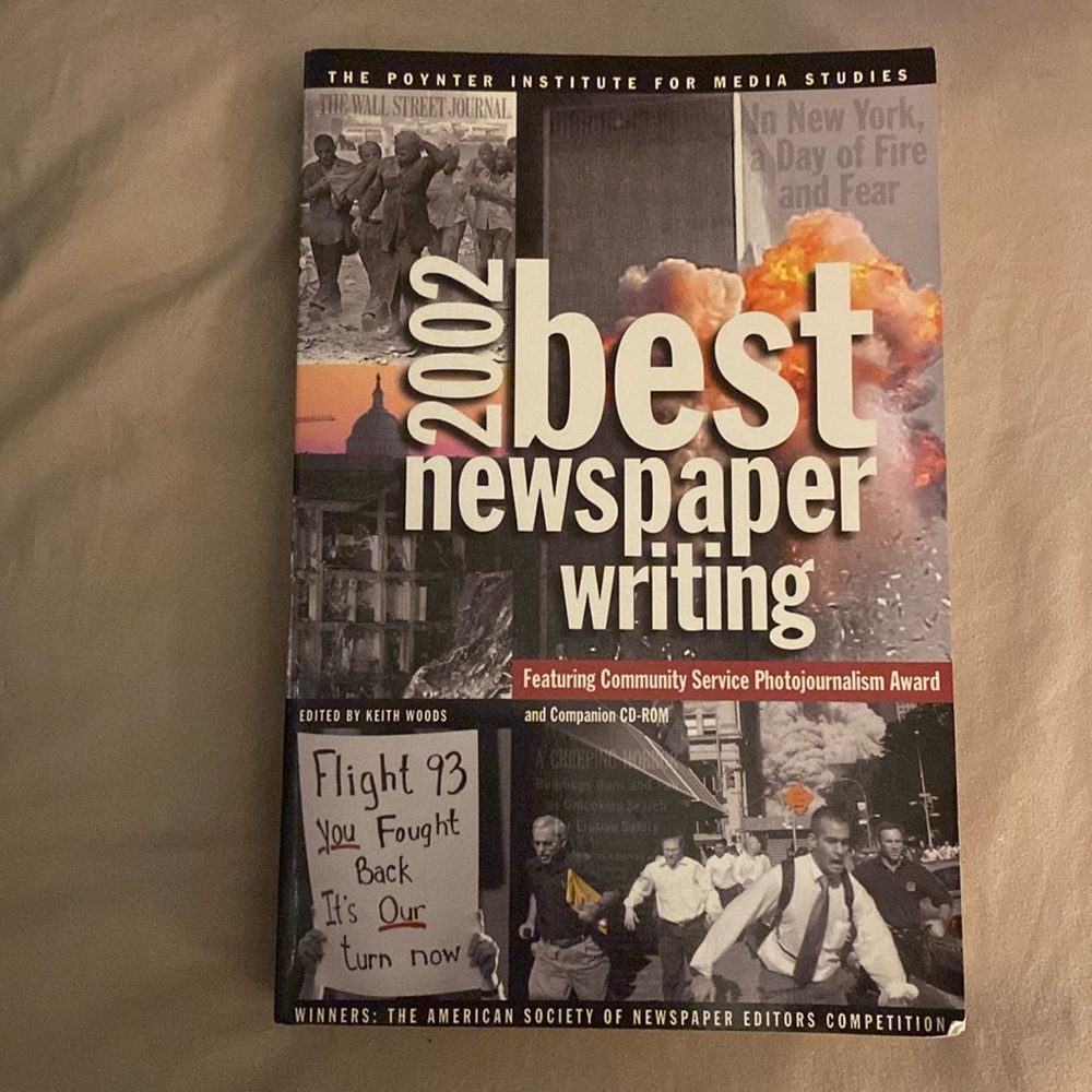 2002 best newspaper writing by Keith woods